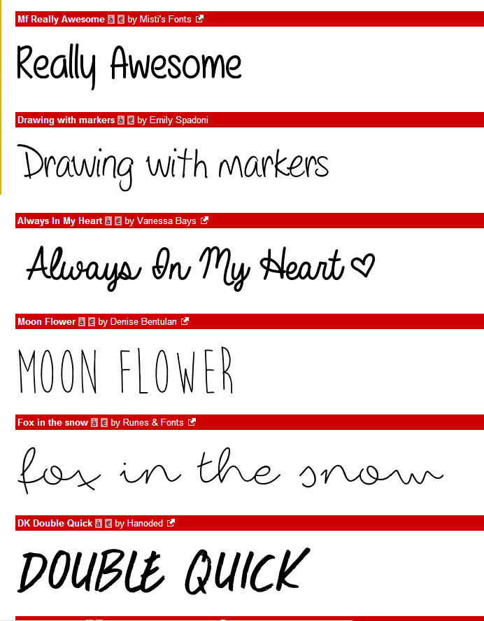 Fonts from DaFont - Smart Creative Social